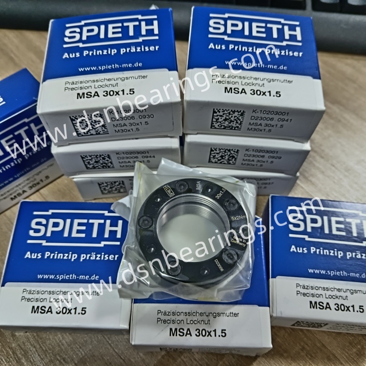 Spieth-Maschinenelemente Locknuts Series K-10203001   MSA 30×1.5