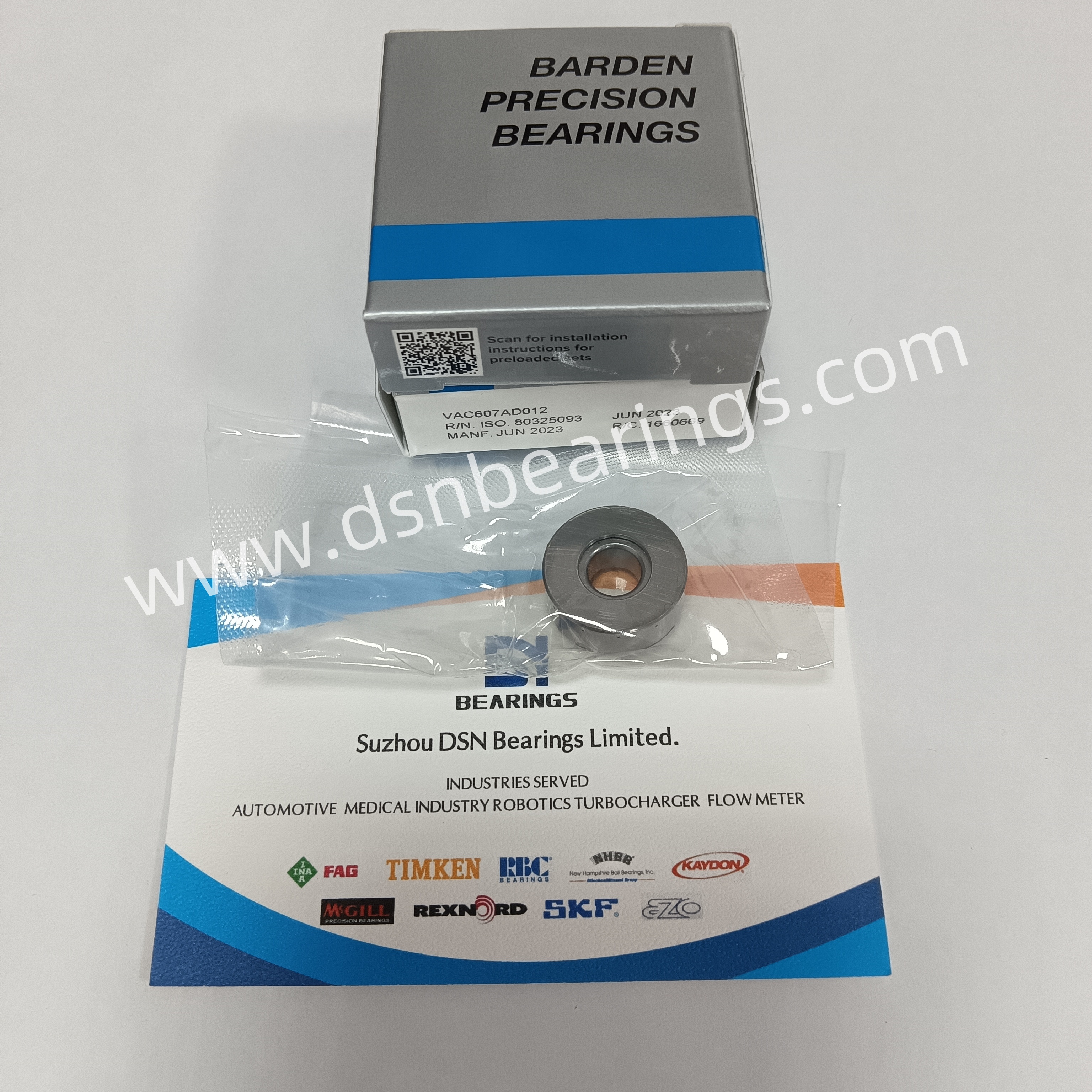 BARDEN Molecular Pump Bearing VAC607AD012 for Turbomolecular Pump HIPACE300