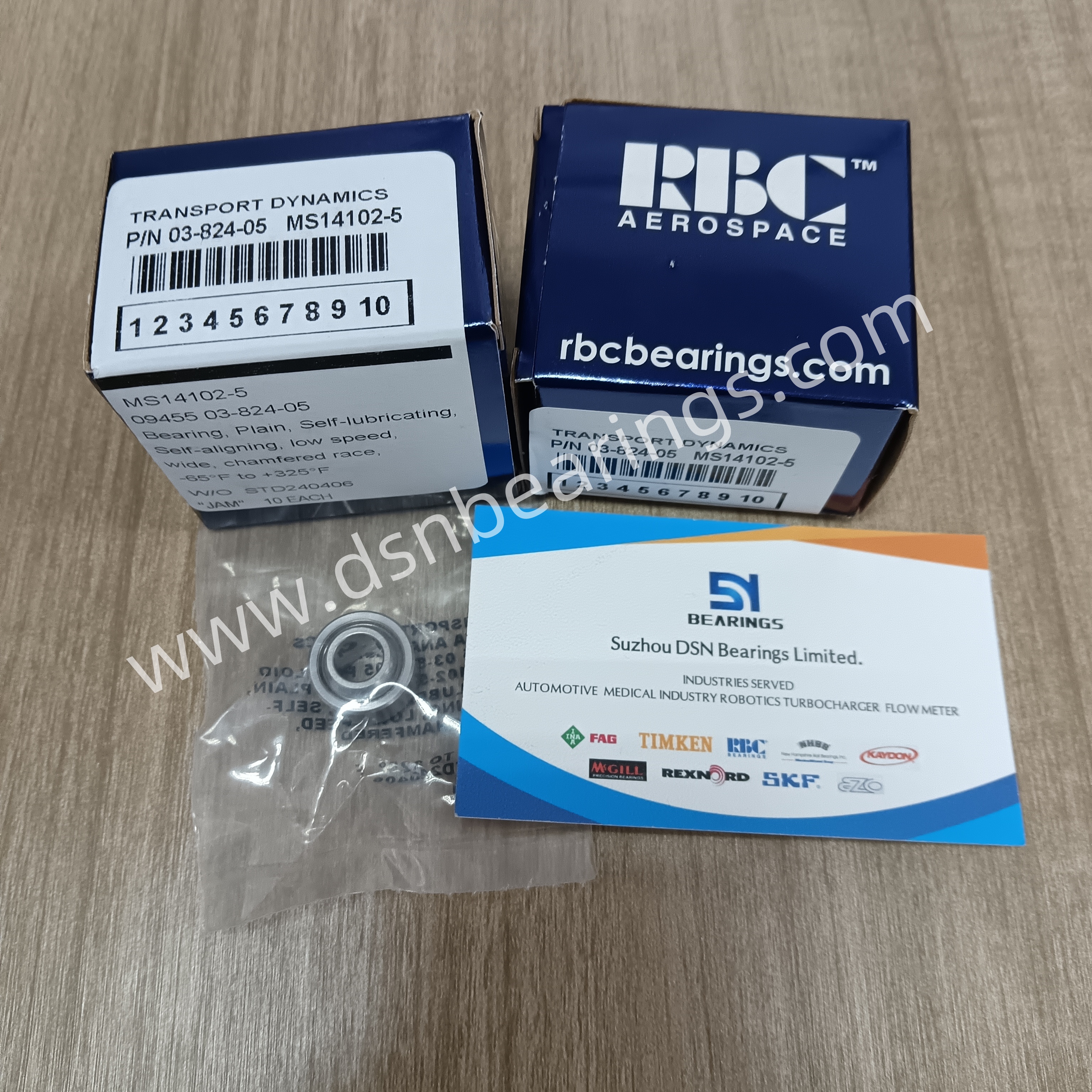 RBC Aerospace Bearings MS14102-5 / 03-824-05