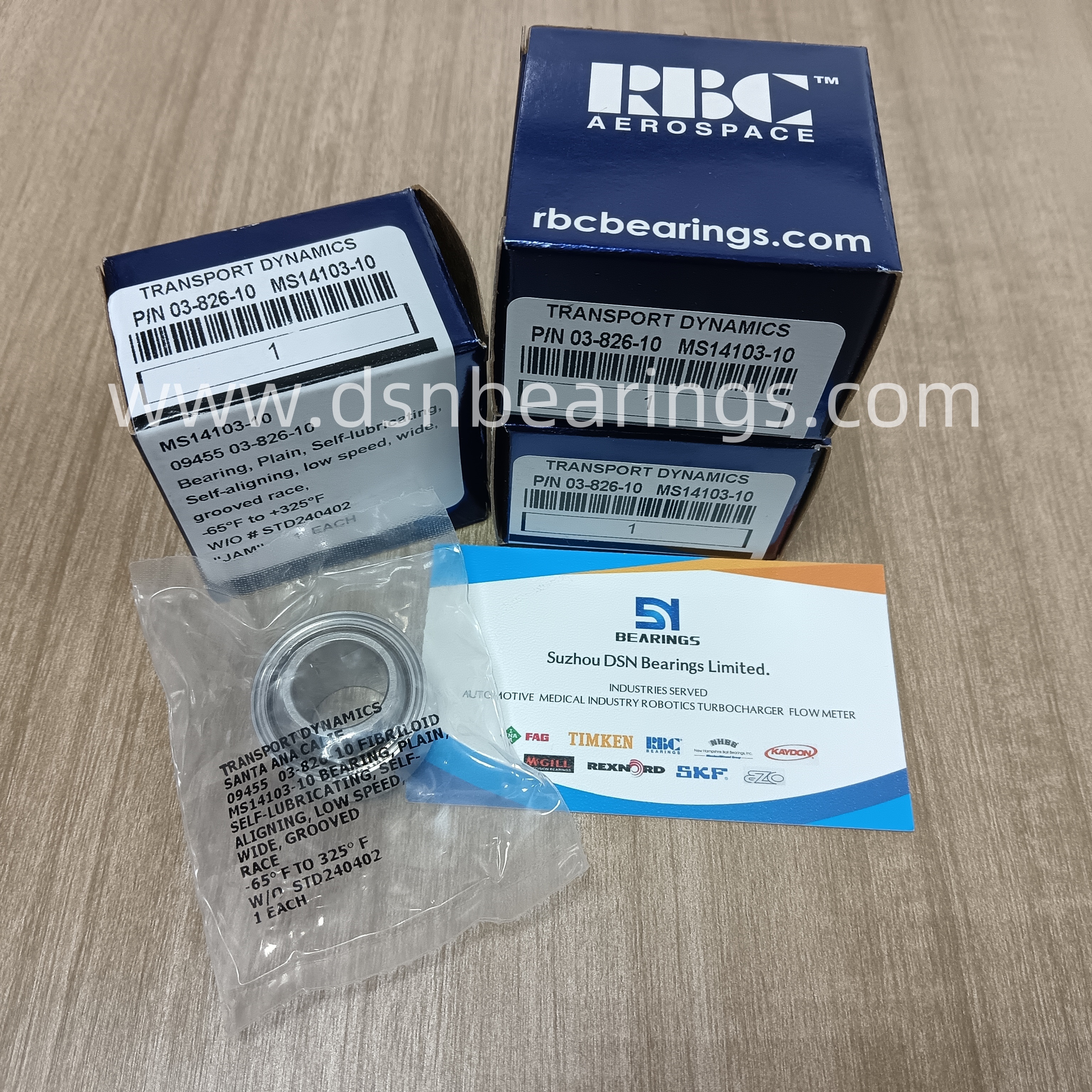 MS14103-10 RBC Aerospace Bearings 03-826-10