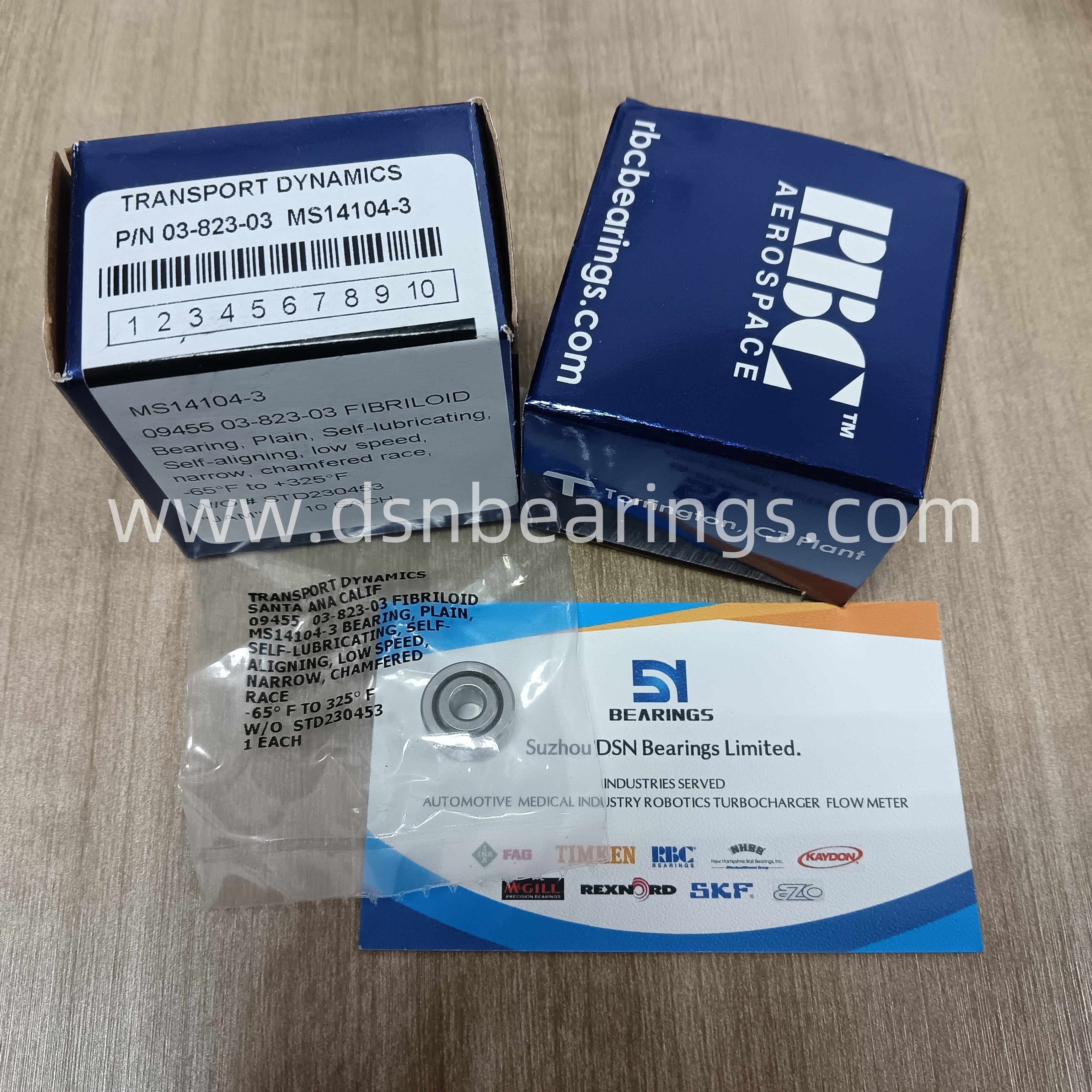 MS14104-3 RBC Aerospace Bearings 03-823-03