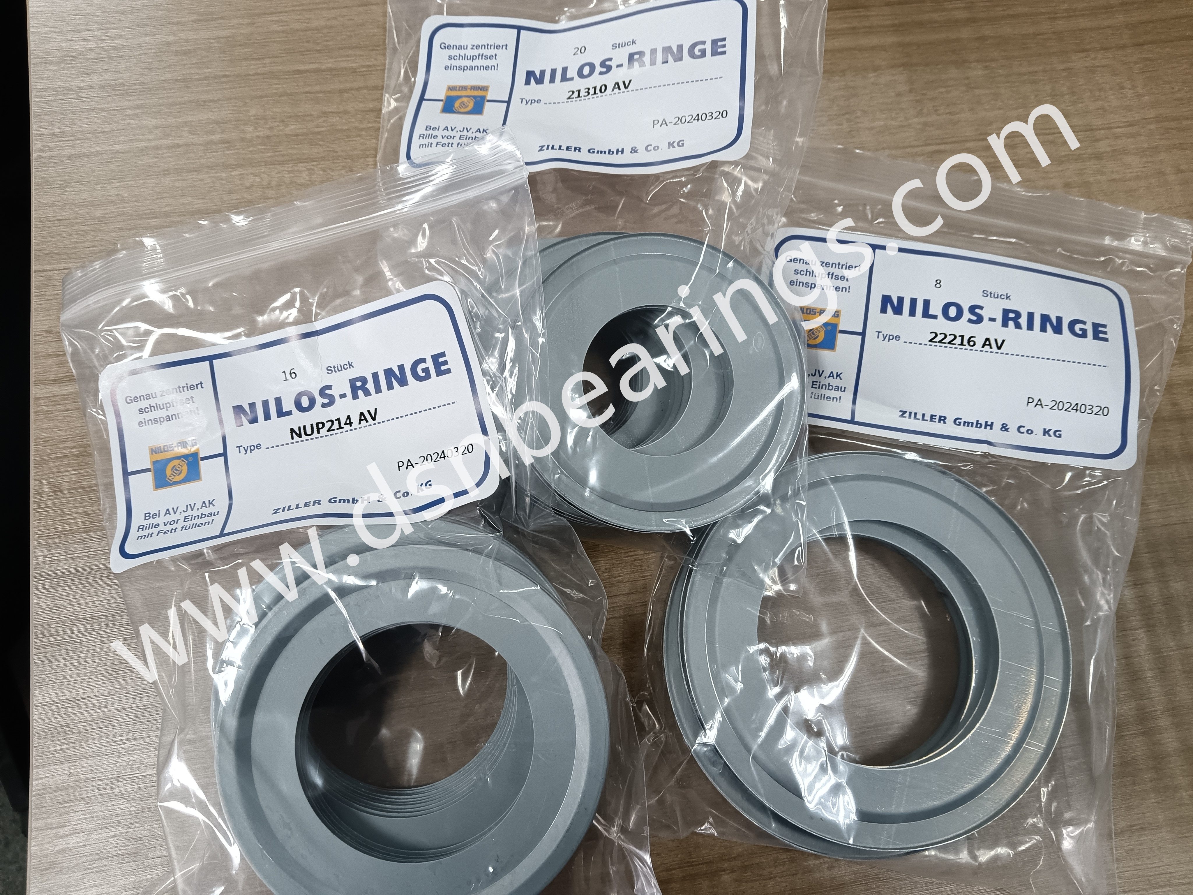 German ZILLER seal NILOS-RINGE bearing dust cover NUP214AV 21310AV 22216AV