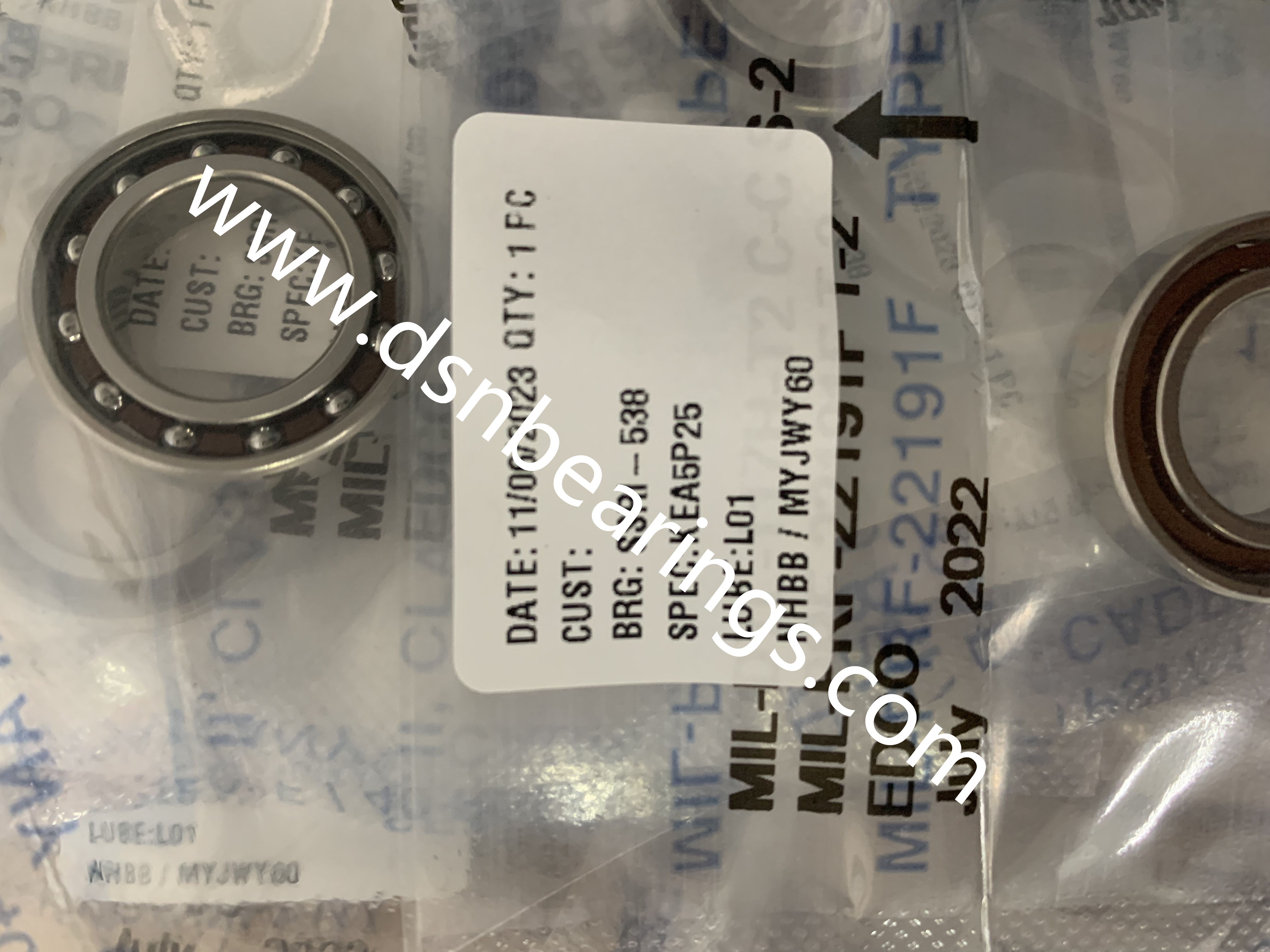 NHBB SSRI-538KEA5P25L01 Miniature Medical bearing 