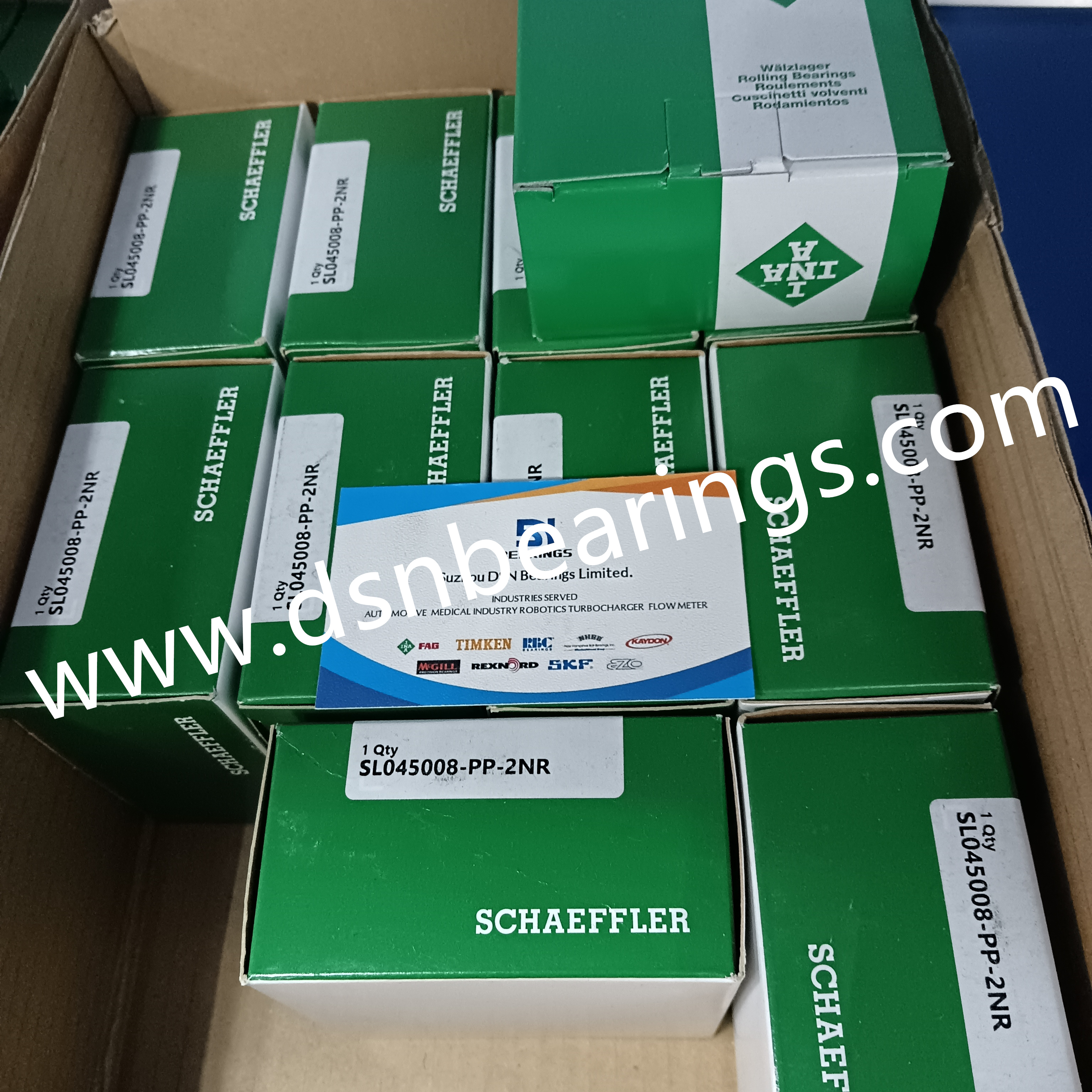 SL045008-PP-2NR INA Cylindrical roller bearings