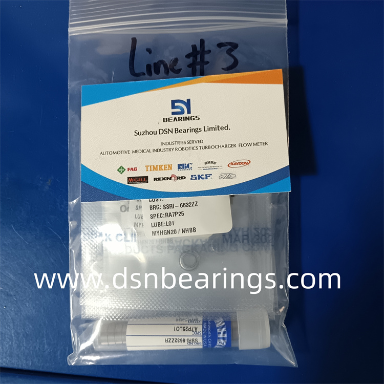 NHBB SSRI-6632ZZRA7P25L01 Miniature Medical bearing