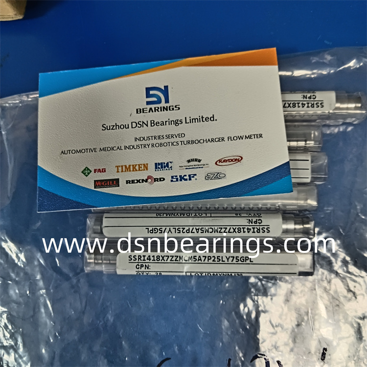 NHBB SSRI-418X7ZZMCM5A7P25LY75GPL Miniature Medical bearing