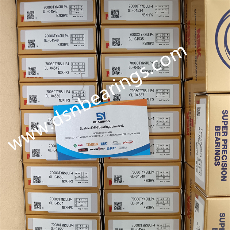 NSK spindle bearing 7008CTYNSULP4