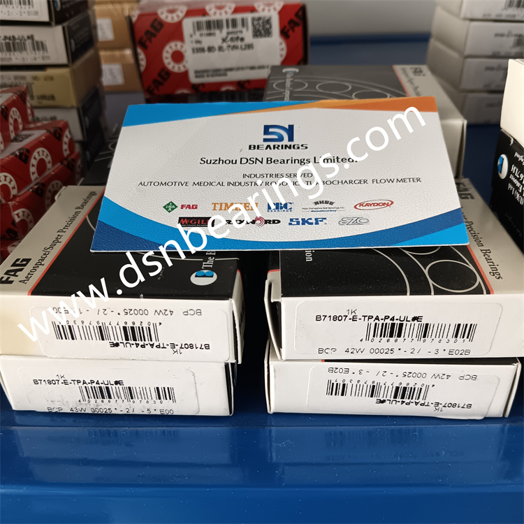 B71807-E-TPA-P4-UL FAG spindle bearing