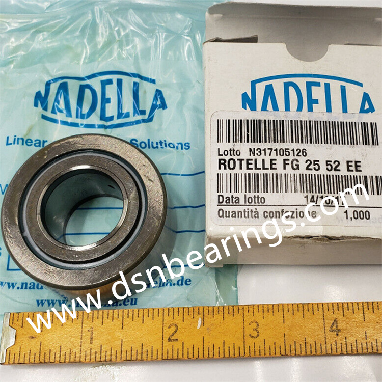 NADELLA FG2552EE Support Roller bearing