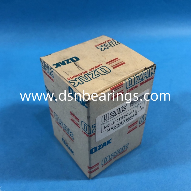 Ozak M2LFDTB20UU Square Flanged Linear Pillow Block Bearing