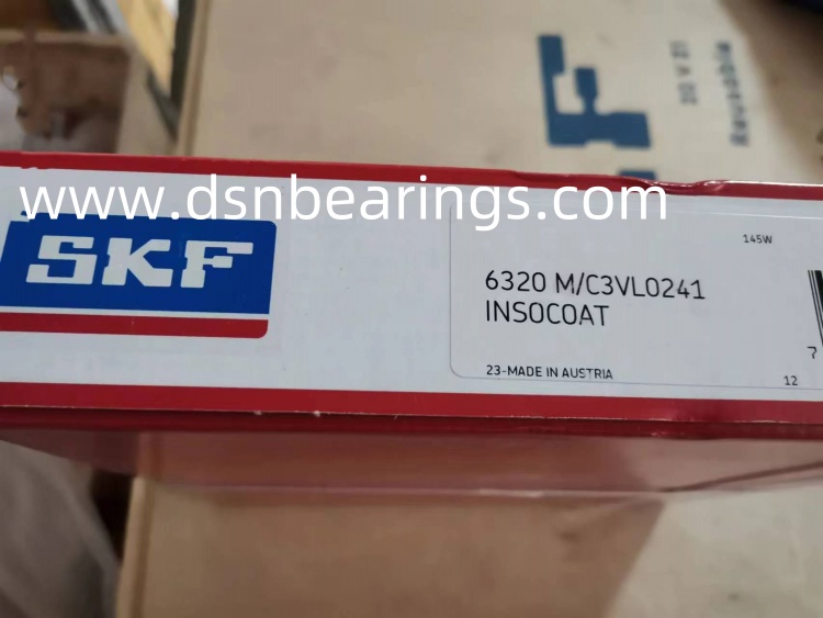 SKF 6320M/C3VL0241 electrically insulated bearings