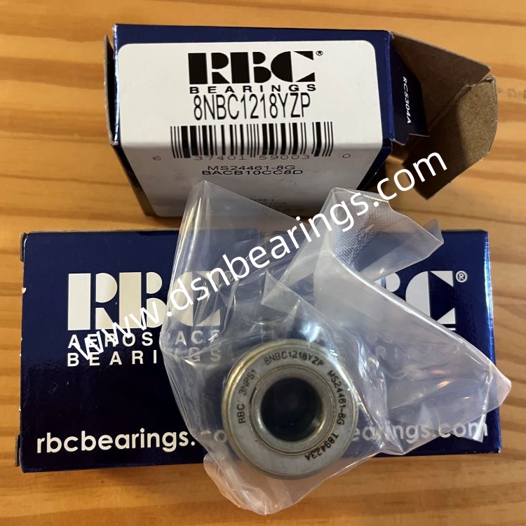 RBC 8NBC1218YZP Aerospace Bearings MS24461-8G