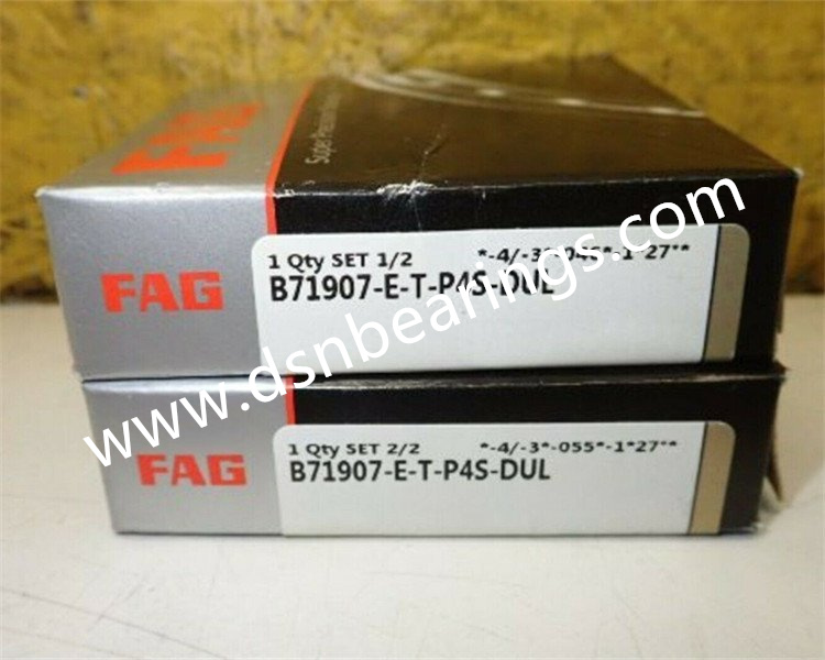 FAG B71907-E-T-P4S-DUL spindle bearing