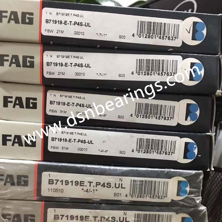 FAG B71919-E-T-P4S-UL spindle bearing