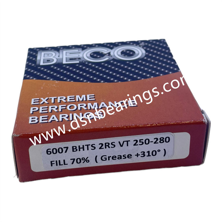 BECO 6007BHTS2RSVT 250-280 high temperature bearing