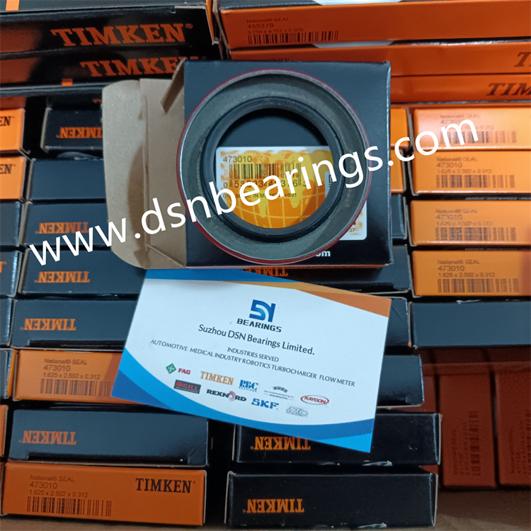 TIMKEN Oil Seal 473010 ( 1.625X2.502X0.312 in ) Bearings