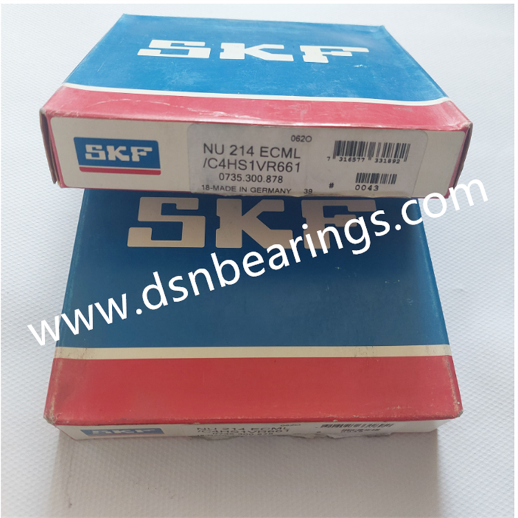 SKF NU214ECML/C4HS1VR661 spindle bearing