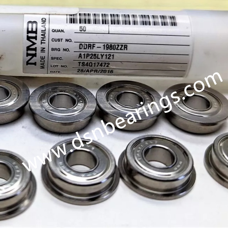 NMB DDRF-1980ZZRA1P25LY121 stainless steel bearing