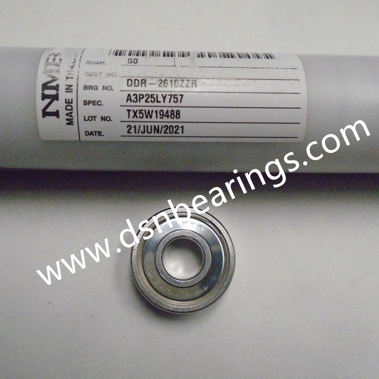 NMB DDR-2610ZZRA3P25LY757 Micro bearing