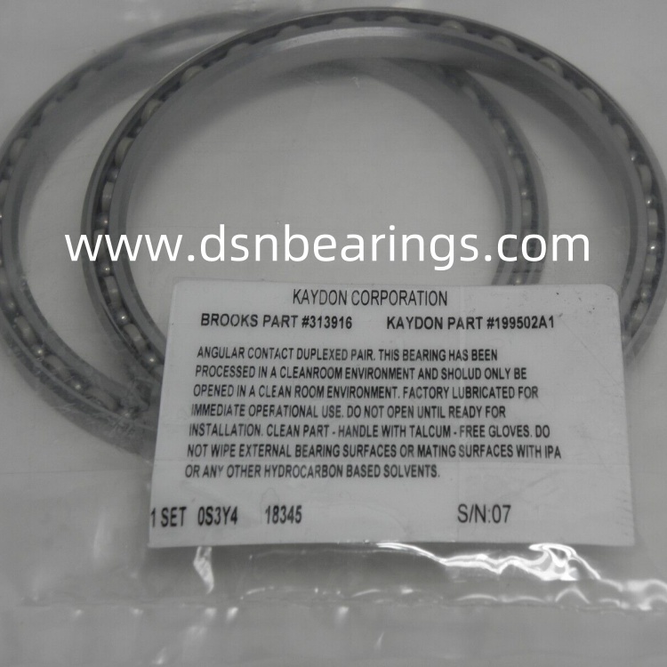 Kaydon 199502A1 thin-walled paired bearing 313916