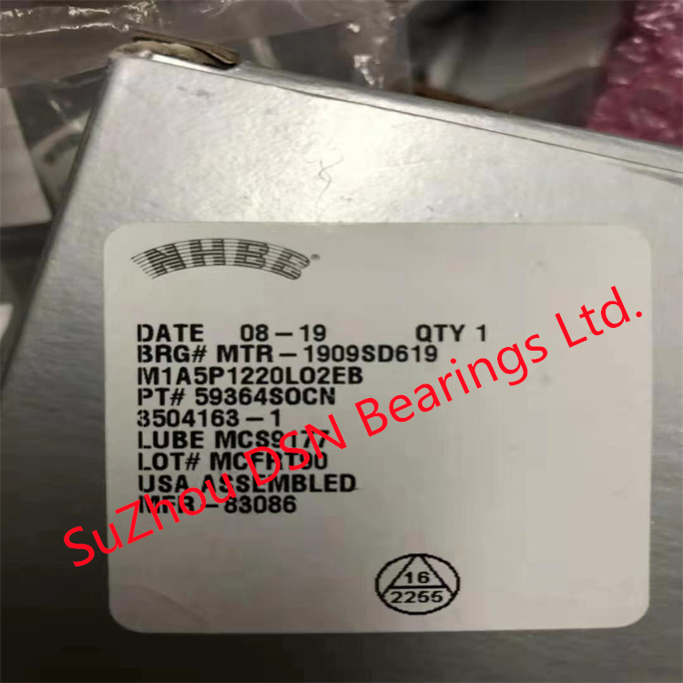 NHBB MTR-1909SD619 M1A5P1220LO2EB aerospace bearing