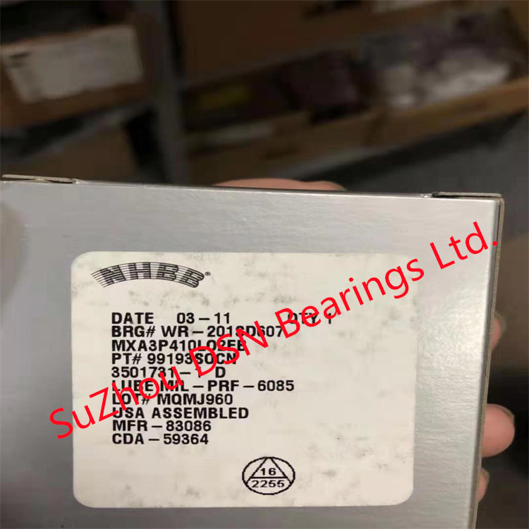 NHBB WR-201SD607 MXA3P410LO2EB Aerospace bearing