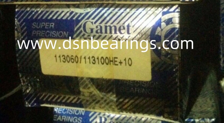 GAMET 113060/113100HE+10 tapered roller bearing