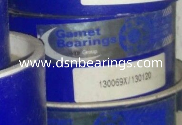 GAMET 130069X/130120 tapered roller bearing