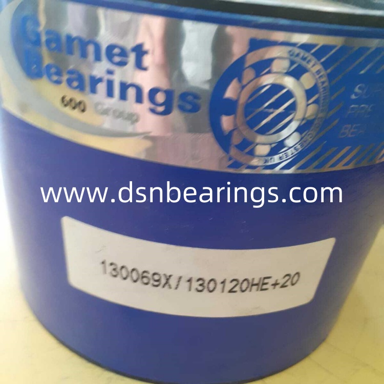 GAMET 130069X/130120HE+20 tapered roller bearing