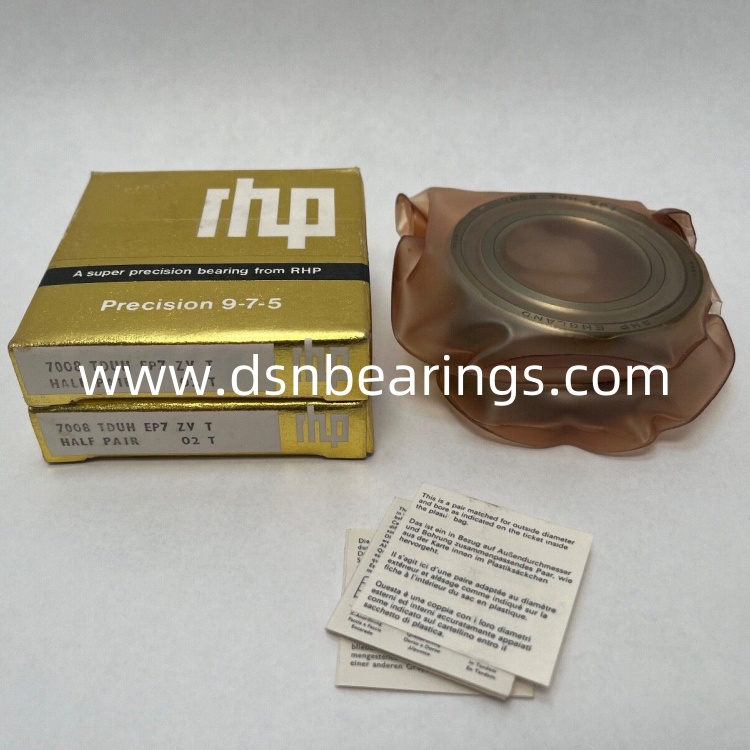 RHP 7008TDUHEP7 Angular Contact Ball Bearing