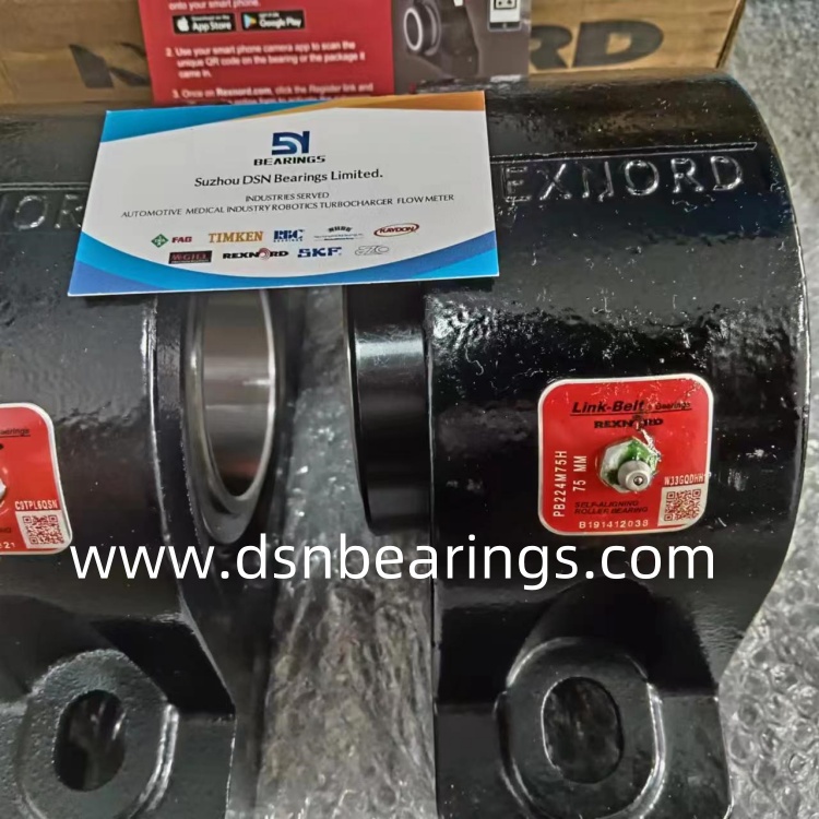 LINK-BELT PB224M75H Pillow Block Bearing