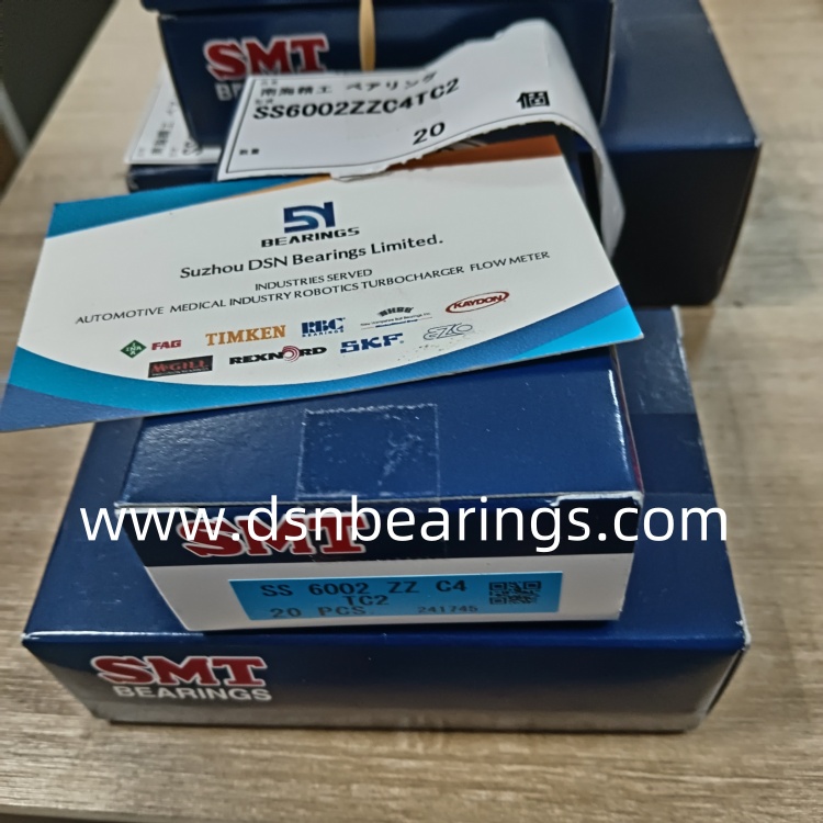 SMT SS6002ZZC4TC2 stainless steel Greaseless Bearing