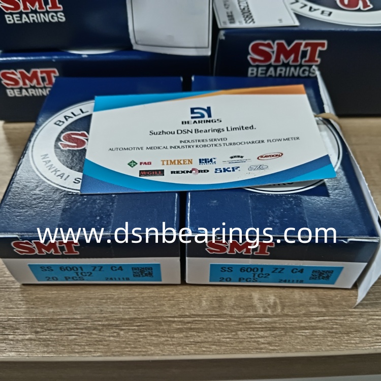 SMT SS6001ZZC4TC2 stainless steel Greaseless Bearing