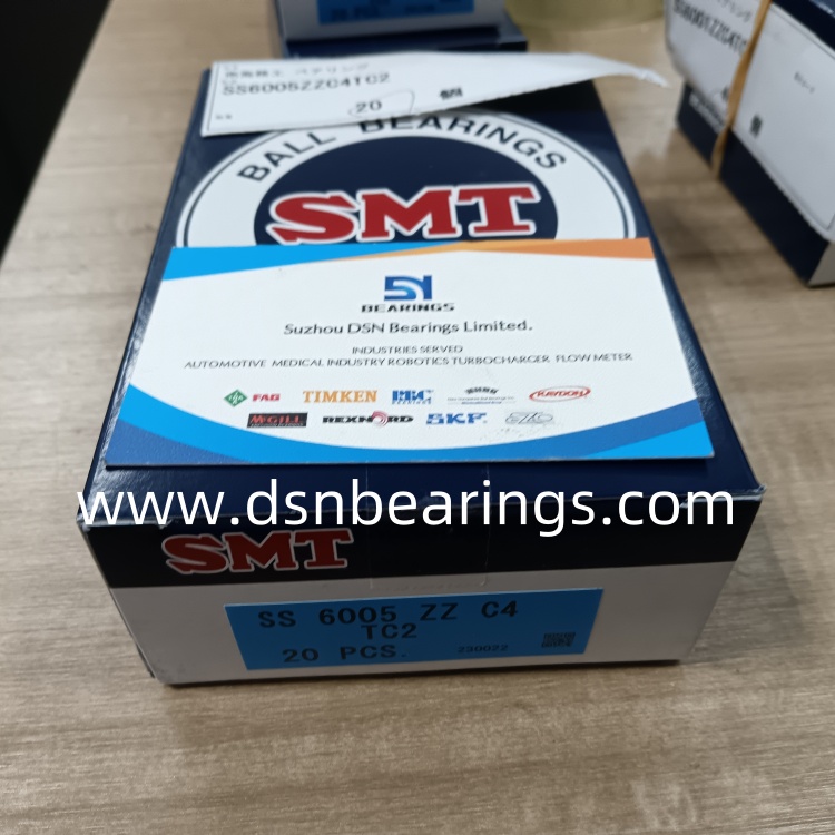 SMT SS6005ZZC4TC2 stainless steel Greaseless Bearing