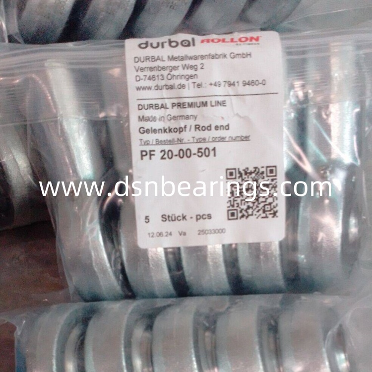 DURBAL PF20-00-501 Rod End Bearings