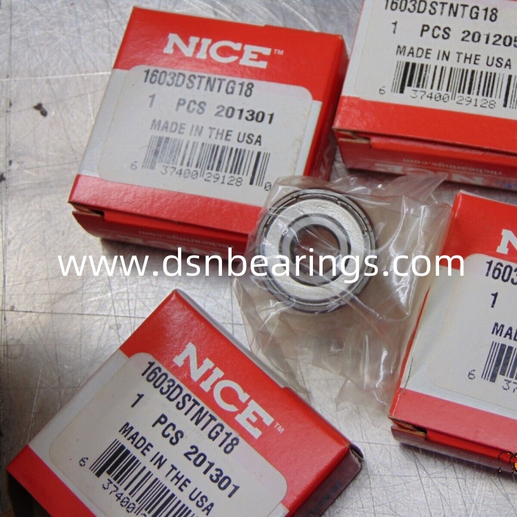 NICE 1630DSTNTG18 Single Row Ball Bearing