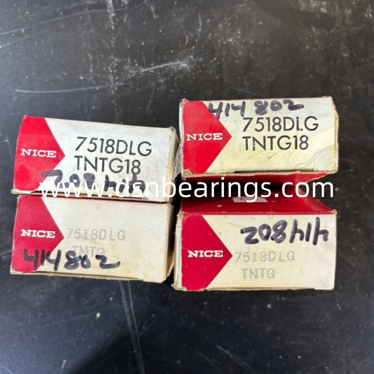 NICE 7518DLGTNTG18 Single Row Ball Bearing