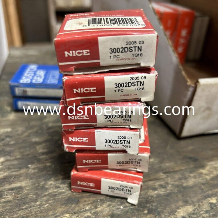 NICE 3002DSTNTG18 Single Row Ball Bearing