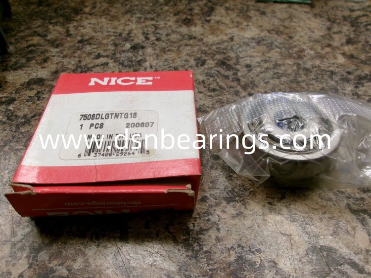 NICE 7508DLGTNTG18 Single Row Ball Bearing