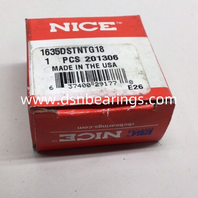 NICE 1635DSTNTG18 Single Row Ball Bearing