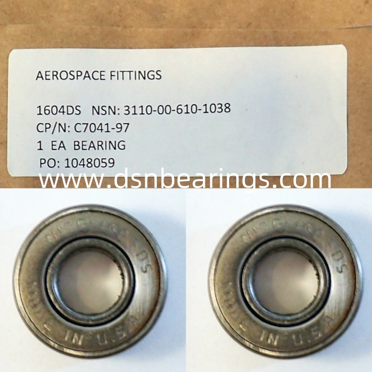 NICE 1604DS Aerospace Bearing 3110-00-610-1038