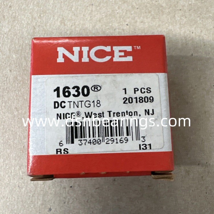 NICE 1630DCTNTG18 Single Row Ball Bearing