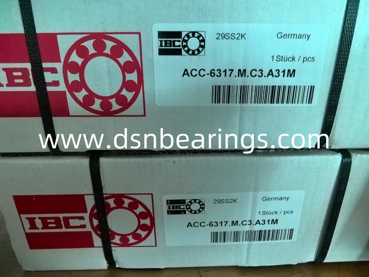 IBC ACC-6317.M.C3.A31M Spindle bearings for machine tools