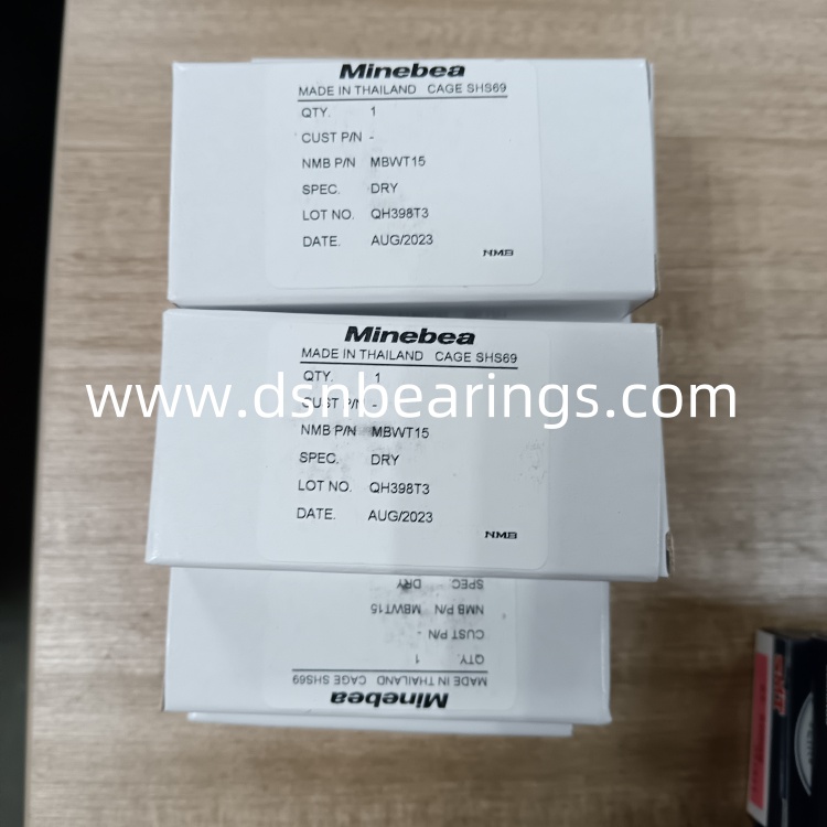 NMB bearing MBWT15 Radial spherical plain bearings