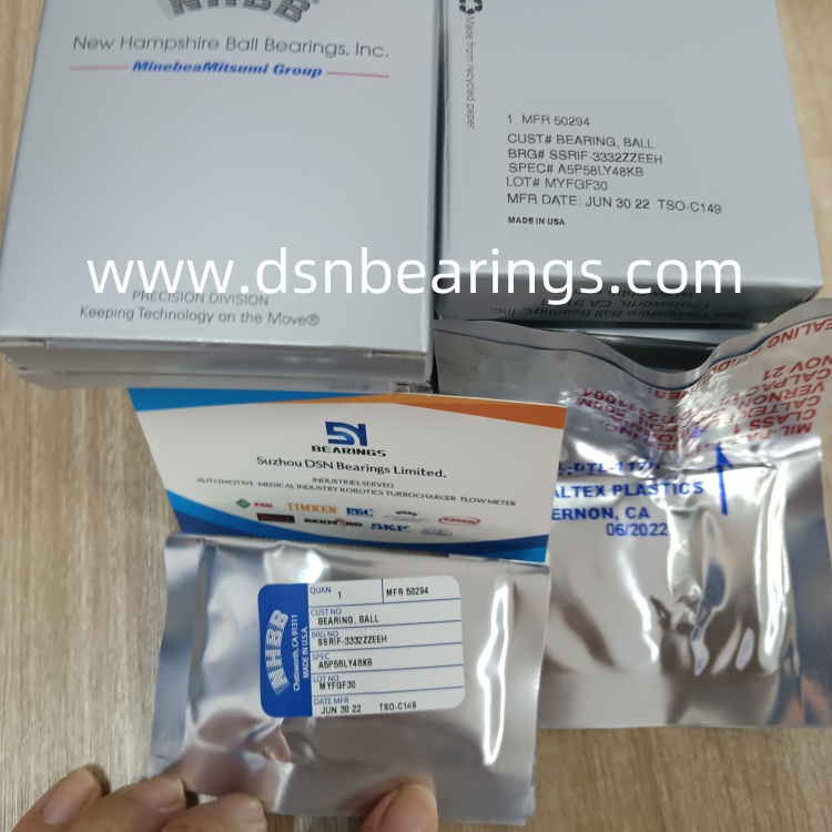 NHBB bearing SSRIF-3332ZZEEH A5P58LY48KB medical bearing