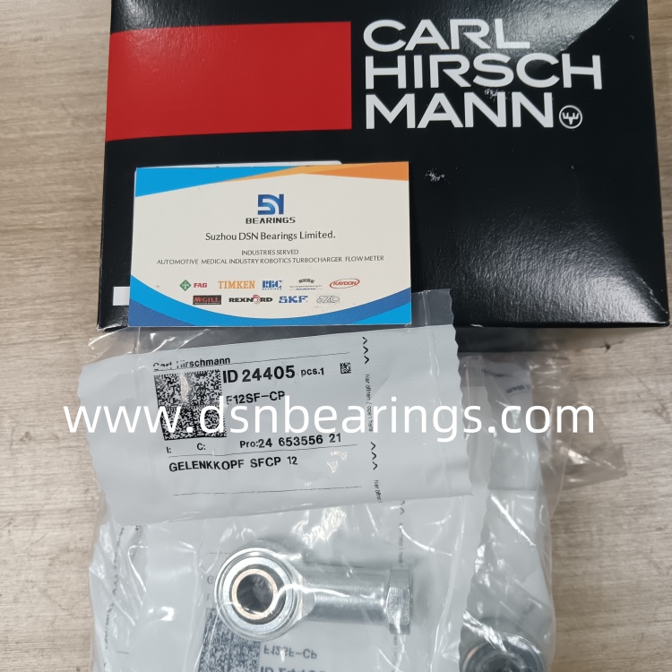 CARL HIRSCHMANN SFCP-12 Rod End Bearings F12SF-CP