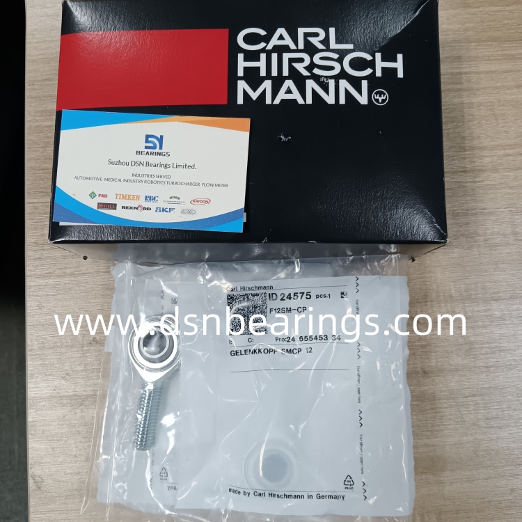 HIRSCHMANN SMCP12 Rod End Bearings F12SM-CP