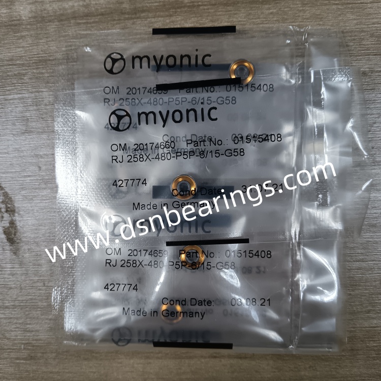 Myonic Bearings RJ258X-480-P5P-6/15-G58 medical bearings