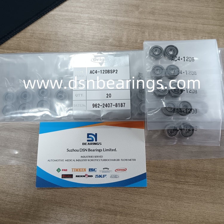 ORIGIN AC4-12DBSP2 precision angular contact ball bearings