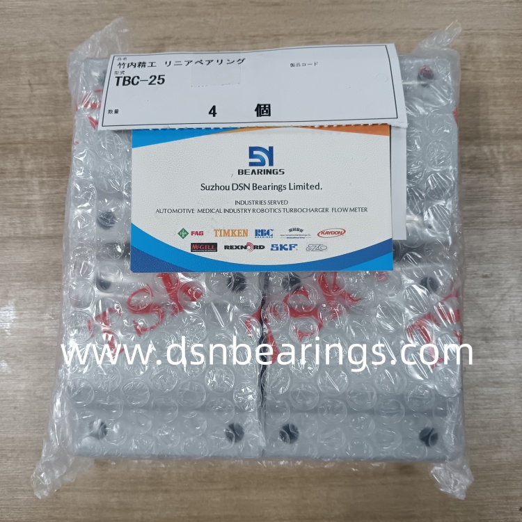 TSK TBC-25 linear sliding block bearing